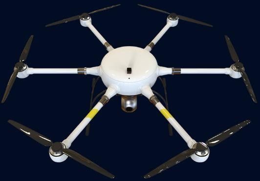 multi resistenza della pioggia leggera del UAV Long120 del rotore di 120min Max Load 8kg sei fuchi di asse