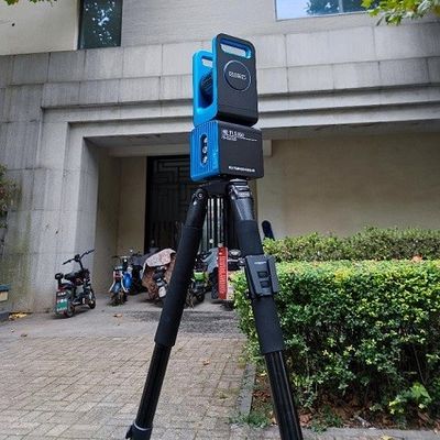 Analizzatori di laser di alta precisione 4kg 150m TLS360 3D per la misura di costruzione della facciata