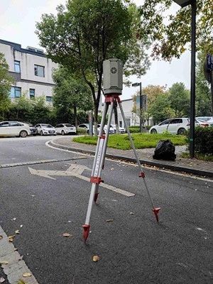 Analizzatore di costruzione 1.5m-650m del laser di multi eco 3D di HS650i per la modellistica della sottostazione
