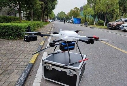 sistema LIDAR del UAV di 5mm@50m PM-1500 di alta precisione 100-2000kHz per l'indagine della strada