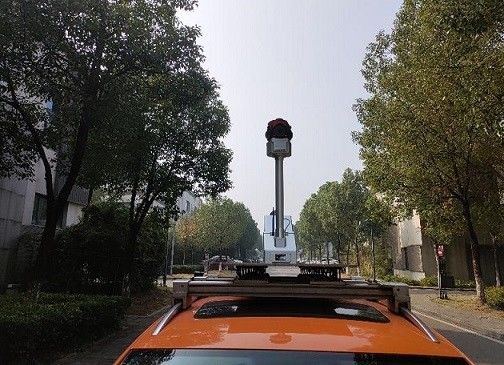 Sistema di controllo mobile di deformazione di accuratezza di 5mm@40m di rilievo di lidar di HiScan-C