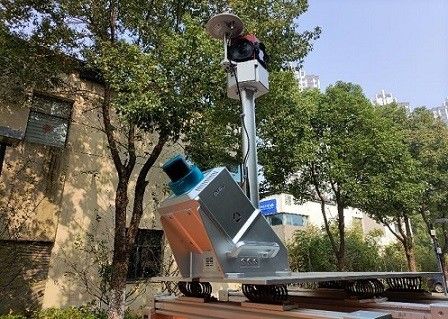 Sistema di controllo mobile di deformazione di accuratezza di 5mm@40m di rilievo di lidar di HiScan-C