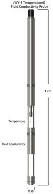 Temperatura bipolare di codici PT100 e sonda fluida di conducibilità