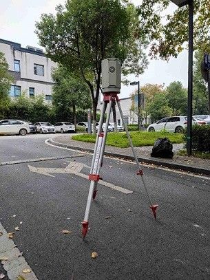 Analizzatore di costruzione 1.5m-650m del laser di multi eco 3D di HS650i per la modellistica della sottostazione