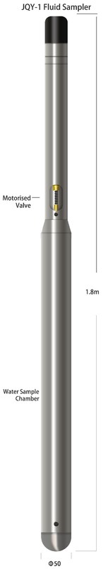 i codici bipolari del volume 1L segnalano la sonda fluida del campionatore per 75 l'ambiente di grado 20MPa
