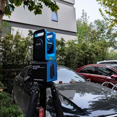 Analizzatori di laser di alta precisione 4kg 150m TLS360 3D per la misura di costruzione della facciata