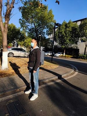 lidar HiSLAM di accuratezza 3D di 10cm per il calcolo del volume dello sterro